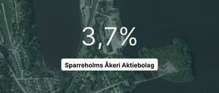 Årsredovisningen klar: Så gick det för Sparreholms Åkeri Aktiebolag
