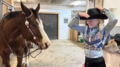 Ellen rider häst som är rankad som en av de bästa i världen