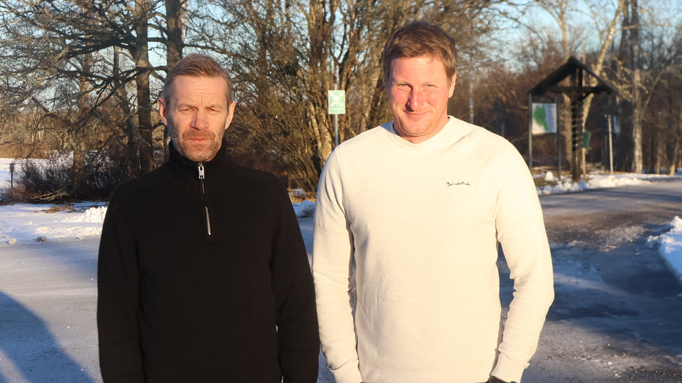 Micael Nilsson och Kristian Petersén kommer arbeta nära varandra för att öka golfbanans kvalitet. 