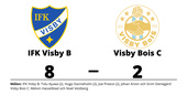 IFK Visby B utklassade Visby Bois C på hemmaplan