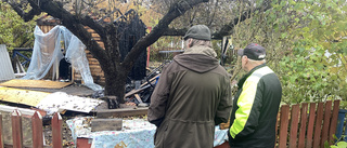 Stuga brann i Oxelösund – misstänkt skadegörelse: "Tragiskt"
