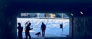 Spår säkrade efter sprängningen i Luleå 