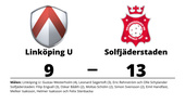 Linköping U föll med 9-13 mot Solfjäderstaden