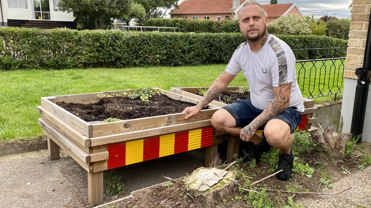 Stopp för Robins blomlådor som farthinder