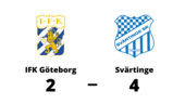 Äntligen seger för Svärtinge mot IFK Göteborg