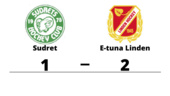 Förlust för Sudret mot E-tuna Linden med 1-2