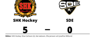 Stabil seger för SHK Hockey