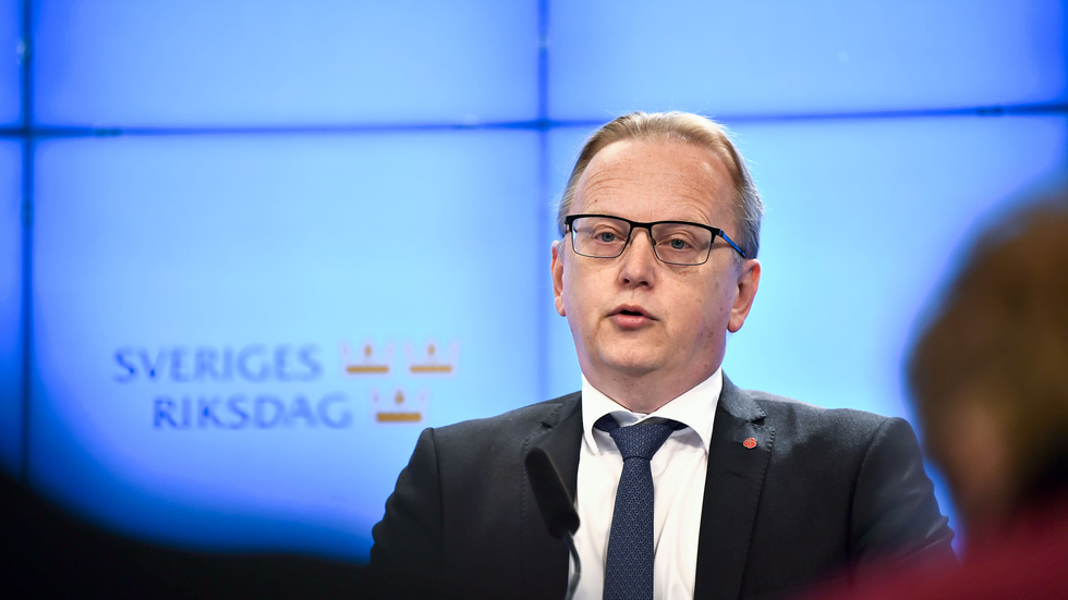 Fredrik Olovsson (S), energipolitisk talesperson för Socialdemokraterna.