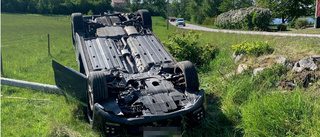 Kvinna voltade med bilen – hade 2,19 promille alkohol i blodet 