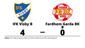Tungt för Fardhem Garda BK B - IFK Visby B bröt fina vinstsviten