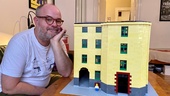 Han byggde sitt eget sekelskifteshus i lego: "Dyr hobby"