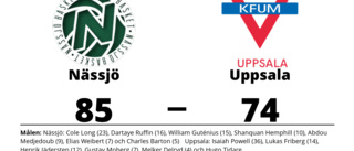 Seger för Nässjö på hemmaplan mot Uppsala