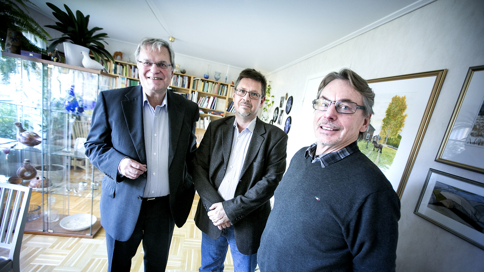 En höstdag 2014 sammanförde NSD-journalisten Kerstin Anttilla den politiska trion från Kälsjärv, centerpartisten Per-Ola Eriksson, socialdemokraten Olov Abrahamsson och vänsterpartisten Bosse Strömbäck.