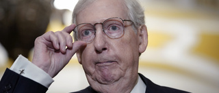 Blek Mitch McConnell tystnade igen