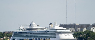 Fler passagerare men färre fartyg i Stockholm