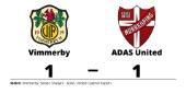 Oavgjort för ADAS United mot Vimmerby på bortaplan