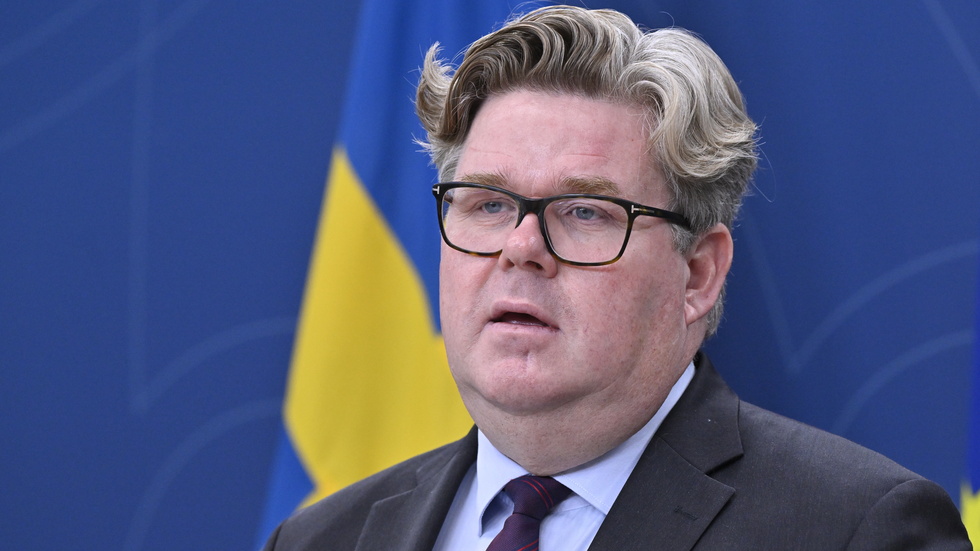 Justitieminister Gunnar Strömmer (M) och resten av regeringen vill skärpa straffen för en rad brott som kopplas till skjutningar och sprängningar. Arkivbild.