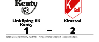 Förlust för Linköping BK Kenty i toppmötet med Kimstad