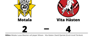 Mål av Lucas Mautner och Jesper Nilsson räckte inte för Motala