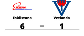 Eskilstuna vann lätt hemma mot Vetlanda