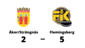 Flemingsberg för tuffa för Åker/Strängnäs - förlust med 2-5