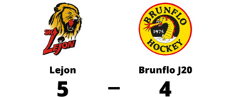 Lejon segrade mot Brunflo J20 i förlängningen