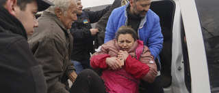 "Massangrepp" mot Ukraina under morgonen