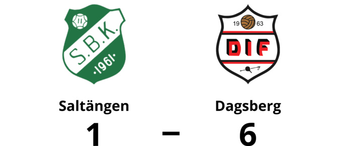 Dagsberg tog klar seger mot Saltängen