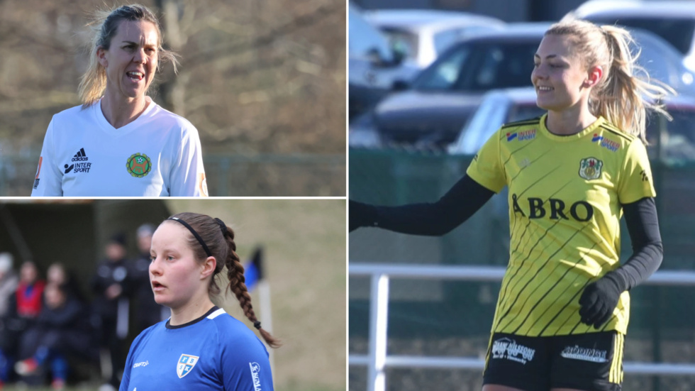 Caroline Phalén, Louise Andersson och Frida Pöder är tre av de målfarliga spelarna i Damelvan.