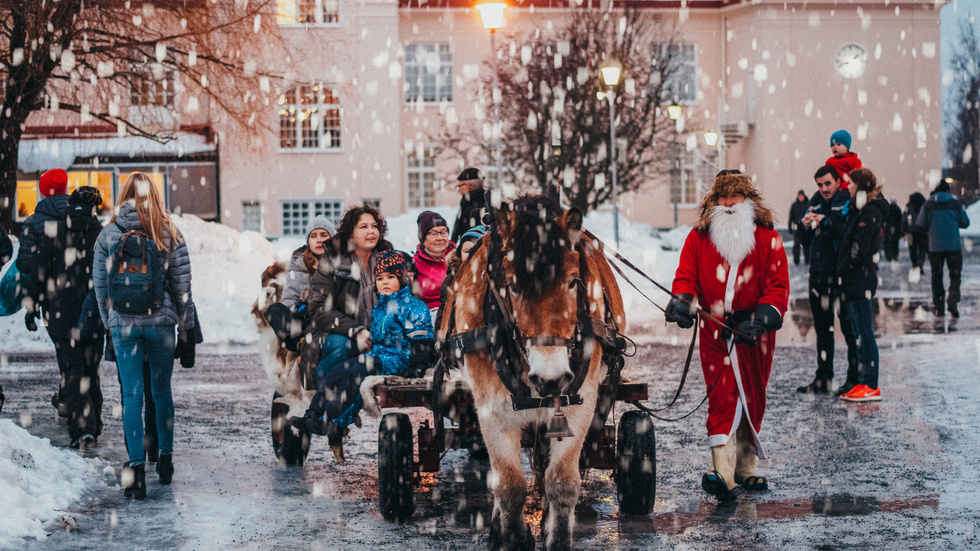 The Christmas market at Nordanå.