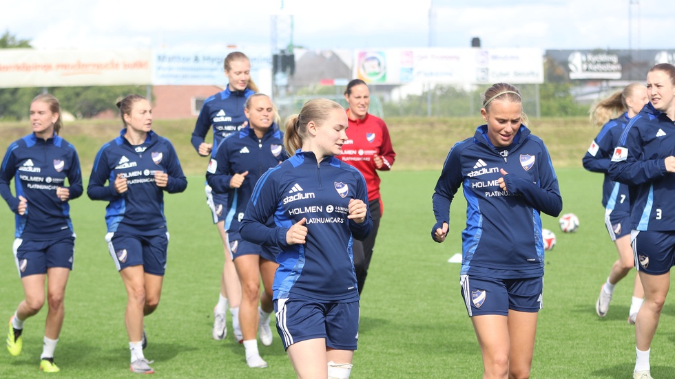 IFK med Dana Leskinen, Elsa Burvall och övriga förbereder sig för återstarten av damallsvenskan. 