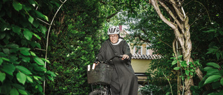 Så tränar nunnan Katharina: "Jag åker Tåkern runt ibland"