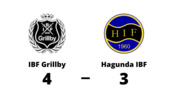Segerlös svit bröts när IBF Grillby vann mot Hagunda IBF
