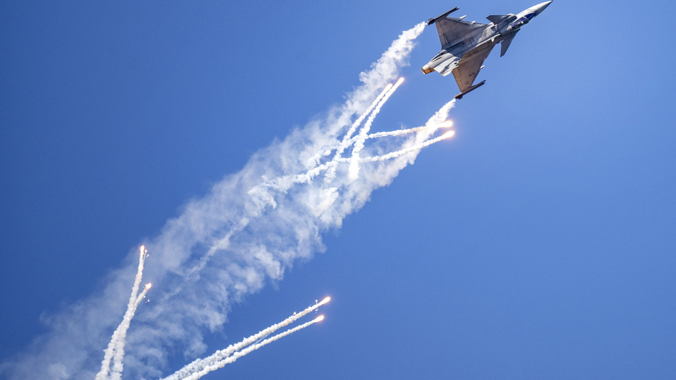 Lika vacker som svårslagen, JAS 39 Gripen.