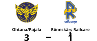 Efterlängtad seger för Ohtana/Pajala – steg åt rätt håll mot Rönnskärs Railcare IF