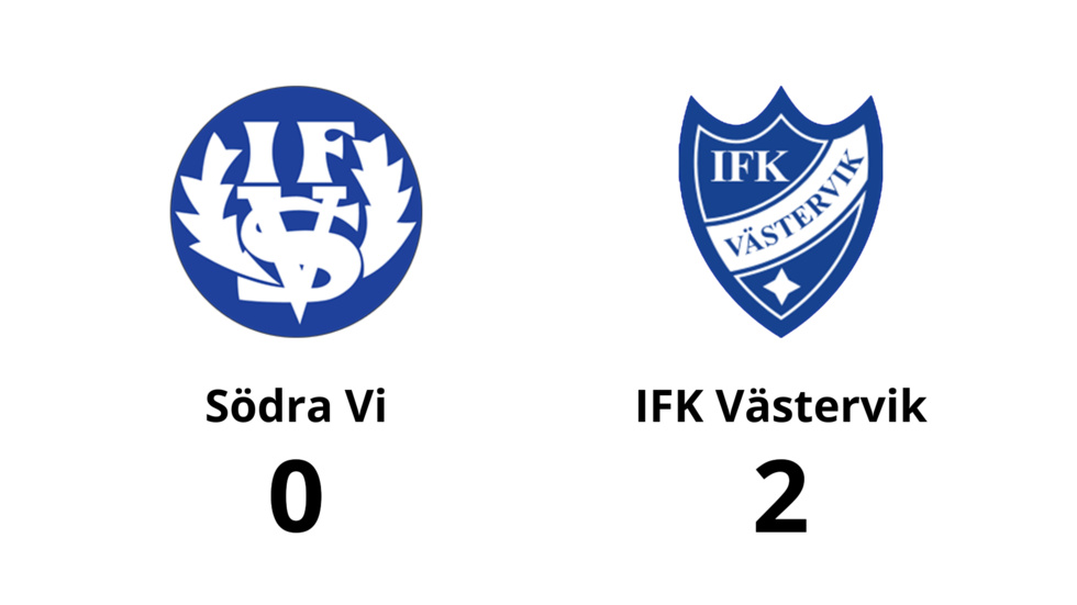 Södra Vi IF förlorade mot IFK Västervik