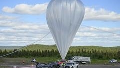 Esrange släppte upp största ballongen hittills