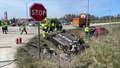 Två personer allvarligt skadade på E22 i Östergötland