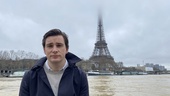 Linköpingsstudenten Adrian, 32, lever sitt drömliv i Paris