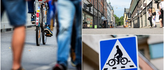 Linköping city är inte för cyklister – liknar mer Dakarrallyt