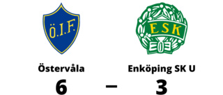 Östervåla besegrade Enköping SK U med 6-3