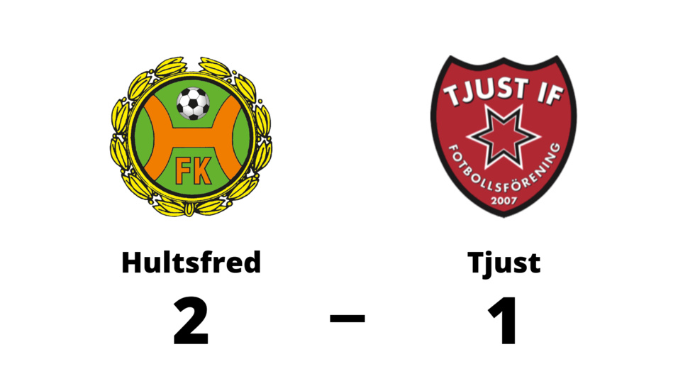 Hultsfreds FK vann mot Tjust IF FF