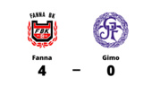 Gimo föll mot Fanna med 0-4