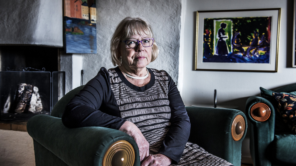 Den tidigare politikern Anna-Greta Leijon har avlidit. Bild från 2016.
