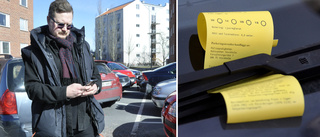 Tipsa om felparkerade bilar – få 100 kronor per p-bot
