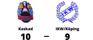 Formstarka Kaskad tog ny seger mot IKW/Köping
