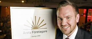 Tobias Lindfors är årets företagare
