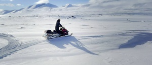 Skoterförare körde vilse – hittades i Norge