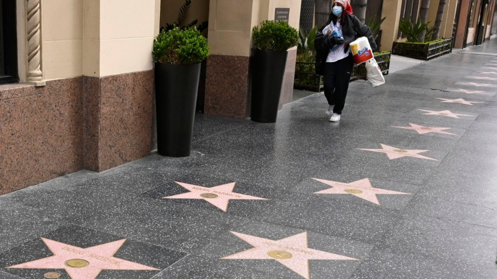 Red Hot Chili Peppers får vid en ceremoni den 31 mars ta emot en stjärna på paradgatan Hollywood Boulevard. Arkivbild.