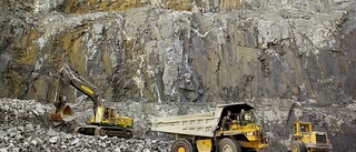 Klartecken för utökning av stor gruva